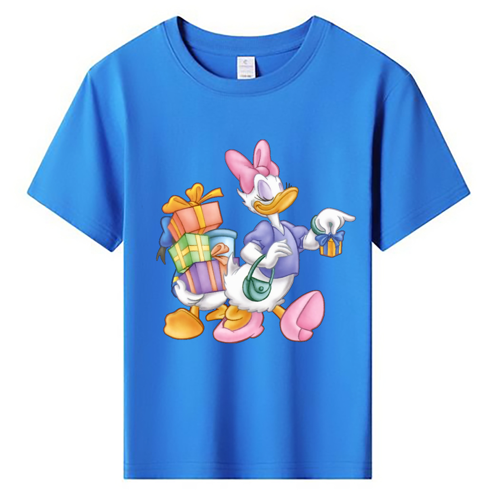 ミッキーマウス Mickey Mouse 綿100％キッズTシャツ（フロントプリント）